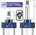 جک پنوماتیکی چهارمیل سایز 125×100 برند Aircontrol مخصوص کاربردهای صنعتی سنگین
